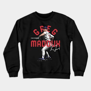 Greg Maddux Chicago Arc Crewneck Sweatshirt